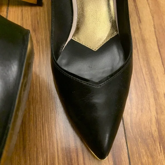 Ted Baker black pumps size 38 - Picture 3 of 6